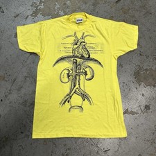 Vintage 90s Anatomy Science T-Shirt Large Made In USA NDRI