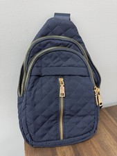 Navy Blue Crossbody Sling Bag