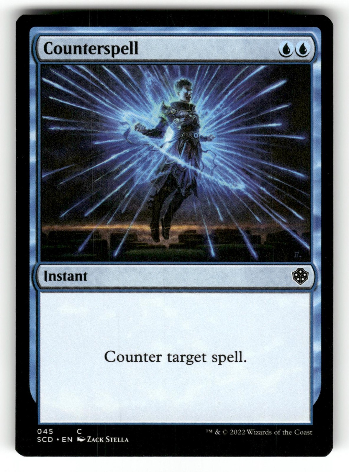 Counterspell NM Starter Commander Decks 45 MTG Regular Common