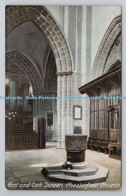 R799407 Chesterfield Kirchenschrift und Eichenschirm A P London Künstlerische Serie Nr 26