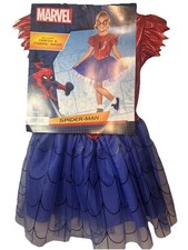 Marvel Girls Spider-Man Dress Halloween Costume Size 6/6X