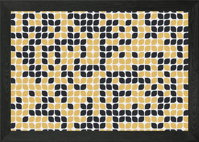 Geometrisches Muster gerahmtes Wandbild Poster Leinwanddruck Bild