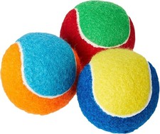 Petface Squeaky Tennis Balls for Dogs, All Breed Sizes (Pack of 3)