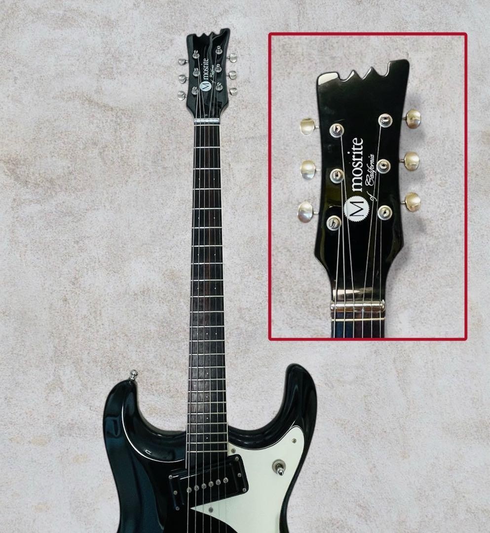 Electric Guitar Mosrite Excellent 65 Black Crafted by Kurokumo | eBay