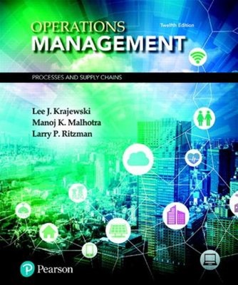 Operations Management : Processes and Supply Chains Hardcover