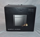 Simplehuman 4L Compost Caddy Bin Stainless Steel Trash Can — photo 1