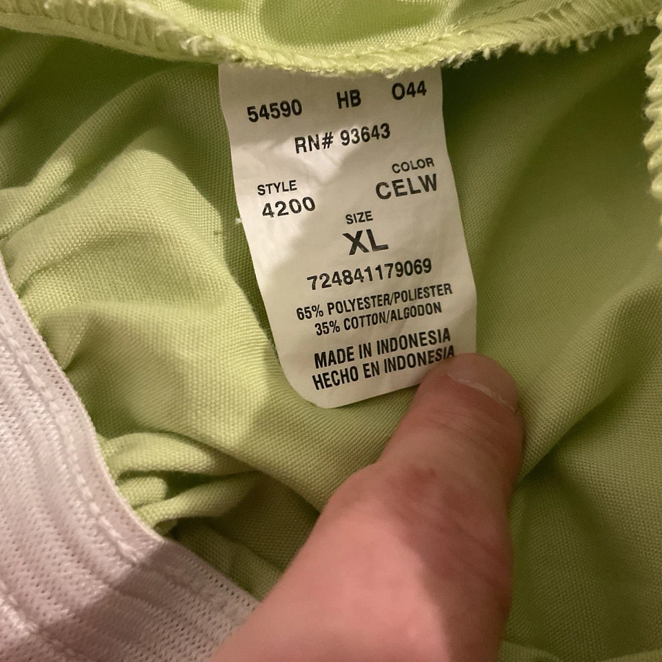 Cherokee Workwear Scrub Pants And Top Green SZ XL - Image 3 of 4