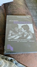 Breathless Jean-Luc Godard's 1960 DVD New Black+White French w/English Subtitles