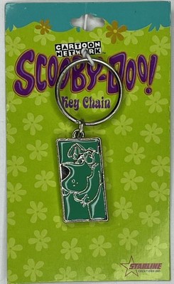 Scooby Doo Scooby Metal Key Chain Cartoon Network Starline 2000 Vintage New