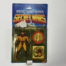 1984 Mattel Vintage WOLVERINE Secret Wars Marvel MIP - OPEN, Taped