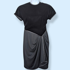 Vintage Oscar De La Renta Studio Black Velvet Dress