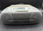 Vintage Sony CFD-S01 Boombox CD Radio Cassette Player - Tested Working