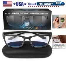 Stylish Blue Light Blocking Glasses for Women  Men   Helps Ease Digital Eye ...