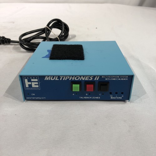 Henry Engineering MULTIPHONES II Multi-User Distributed Headphones System