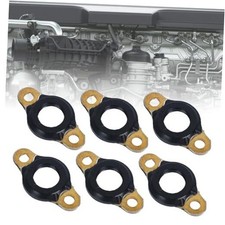 Set of 6 Fuel Injector Line Passthrough Seals Compatible With Detroit Diesel