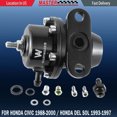 #ad Bolton Adjustable Fuel Pressure Regulator For Honda Acura Dohc B16 B18 F20. $39.99