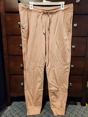 *NEW* Women's NIKE Sportswear Club Essential Fleece Joggers, Pink  