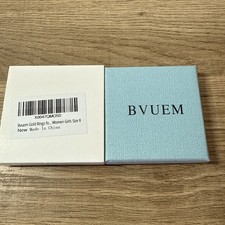 Sz. 8 Stackable Gold Rings for Women Dainty Gold Plated Set 3 L3