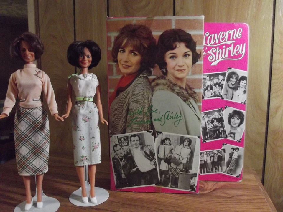Muñecas Laverne & Shirley con Lenny & Squiggy Foto 2 de 2
