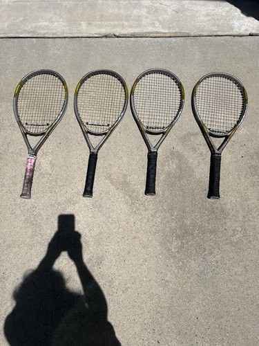 The Intelligent Racket Head iX6 Tennis intelligence smarter Racket intellifiber -4 1/2 in Grip ...