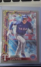 2025 Topps Holiday - Dustin Harris #H166 Holiday Silver Glitter (RC)
