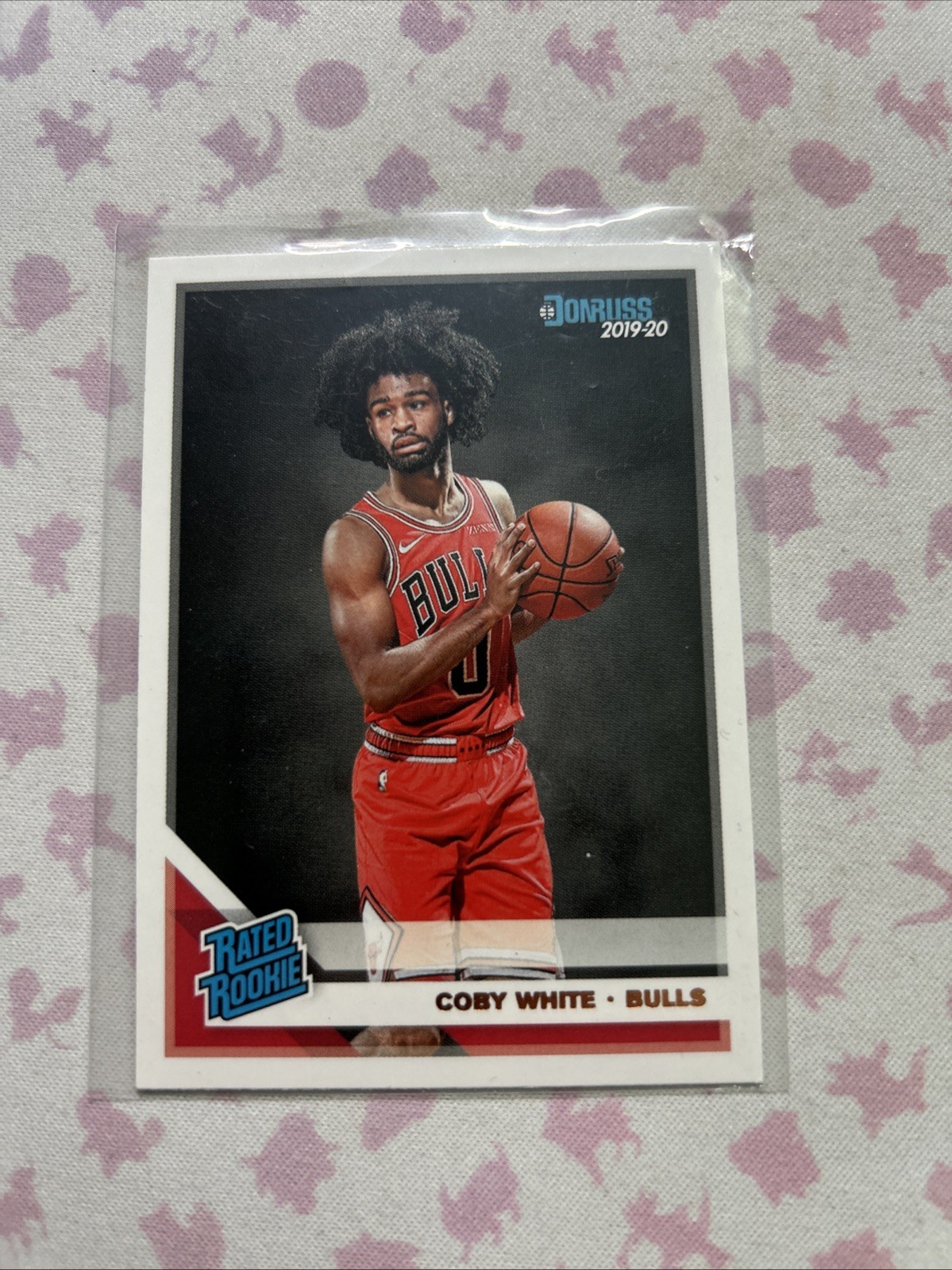 2019-20 Donruss Basketball Coby White Rated Rookie RC Card #206