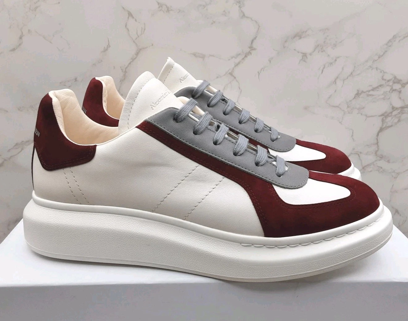 Alexander McQueen — Alexander McQueen Retro Oversized men's sneakers Suede/Leather EU 43 US 10 $830
