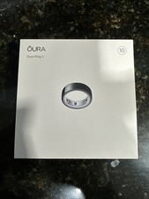 BRAND NEW SEALED Oura Ring 4 Smart Ring 4th Gen. Size 10 BLACK Activity Tracker