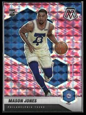 2020-21 Panini Mosaic #241 Mason Jones Mosaic Camo Pink