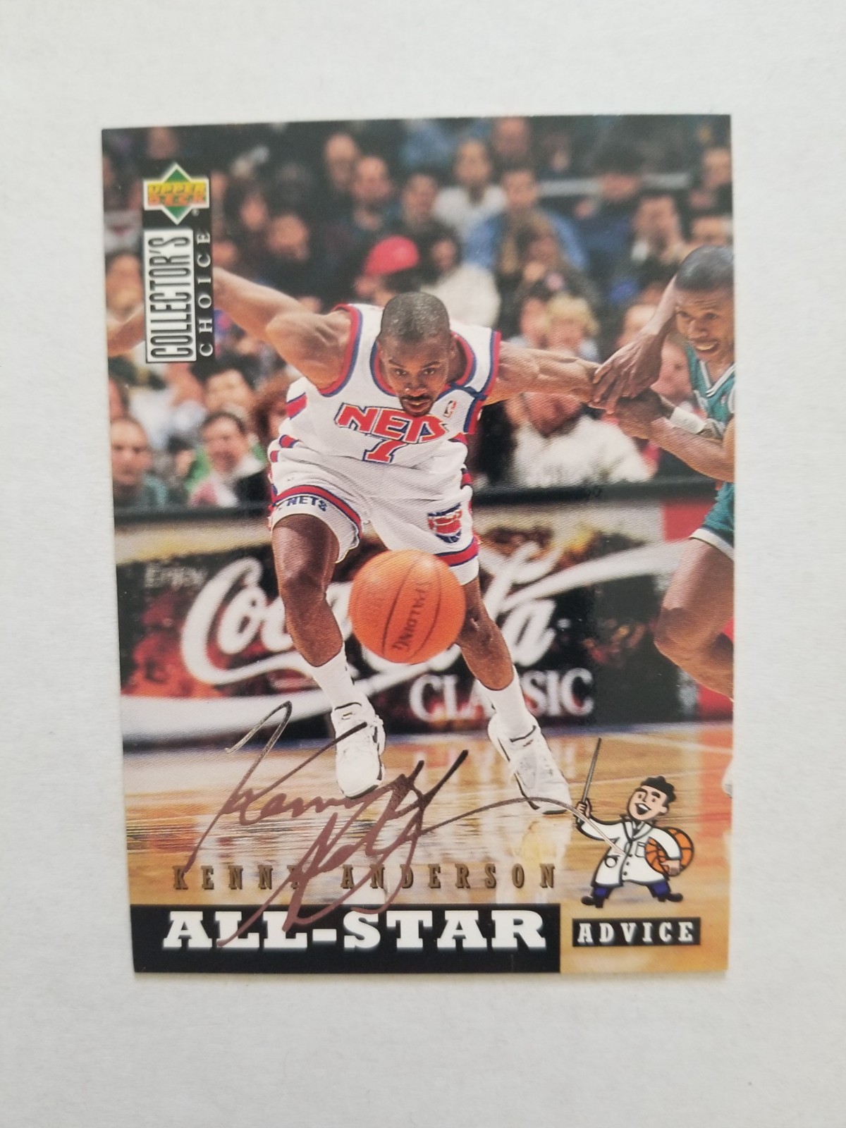 1994-95 Upper Deck Collector's Choice Silver Signature's Kenny Anderson #193
