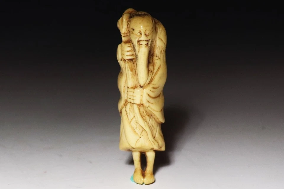 Японские антикварные нэцкэ периода отшельника Эдо (1603–1868 гг.) из Японии - Изображение 2 из 4