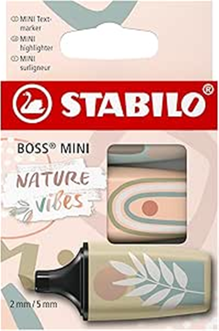 ASTUCCIO 3 STABILO BOSS MINI NATUREVIBES
