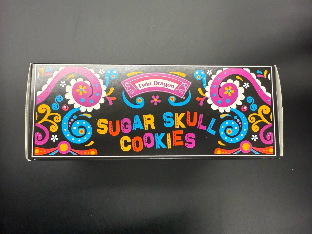 Twin Dragon Sugar Skull Cookies Individually Wrapped 10.5oz New | eBay