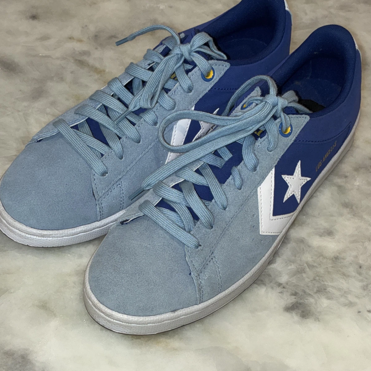 Converse Pro Leather Low White Rush Blue for Sale | Authenticity