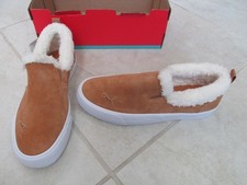 NEW PUMA Bari Comfort Shearling Slip On Sneak...