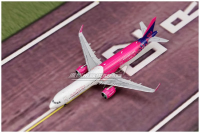 1:400 JC Wings Wizz Air AIRBUS A321neo Passenger Airplane Diecast Aircraft Model