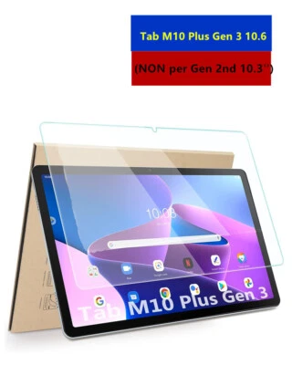 Pellicola Vetro Temperato PER Lenovo Tab M10 Plus Gen 3 10.6