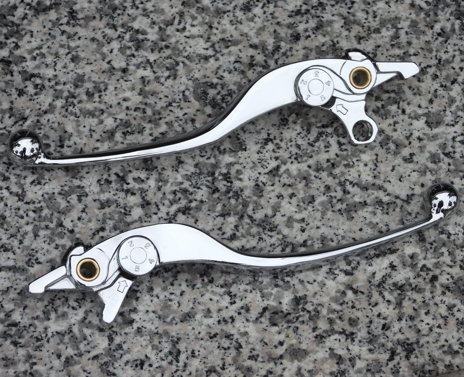 1987-2008 Kawasaki Vulcan 88 1500 1600 CHROME FRONT BRAKE & CLUTCH LEVERS