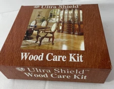 NEW Ultra Shield Wood Care Kit Furniture Cleaning Set 