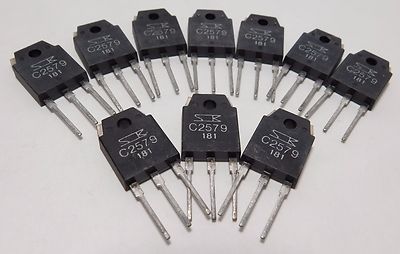 2SC2579 / C2579 / TRANSISTOR / TO3PN / 2 PIECES (qzty)