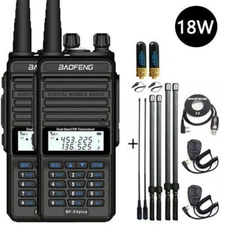 BAOFENG X3 PLUS 18W WALKIE TALKIE TRI-BAND RADIO U/VHF RADIOS 9500MAH 128CH IP68