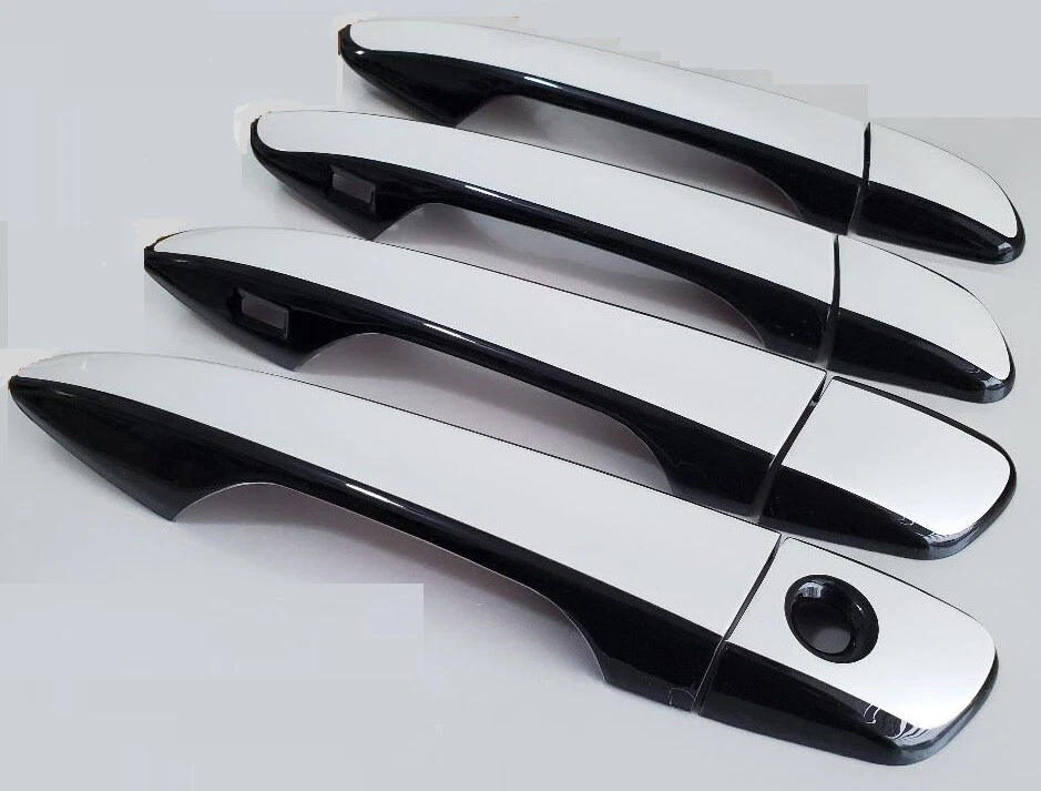 Superposiciones de manija de puerta de color personalizado y negro 2014-2018 Lexus Es350 U Pick Color Foto 2 de 3