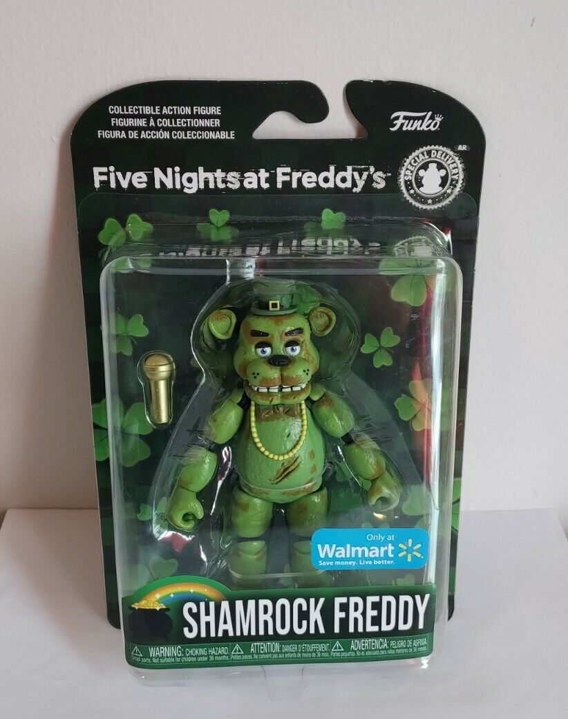 Action Figure: Five Nights at Freddy's - Shamrock Freddy (Walmart  Exclusive) 