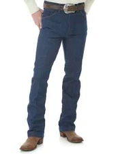 Men's Wrangler® Cowboy Cut® Jean Rigid - Slim Fit Jean in Navy 935NAV