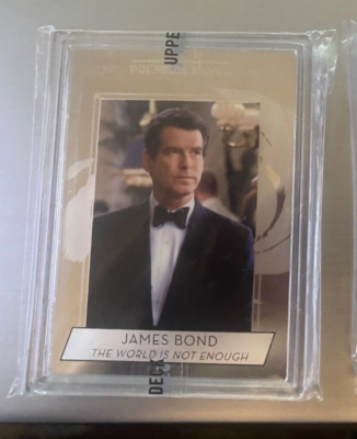 Upper Deck JAMES BOND PREMIUM TROY OZS SILVER PIERCE
