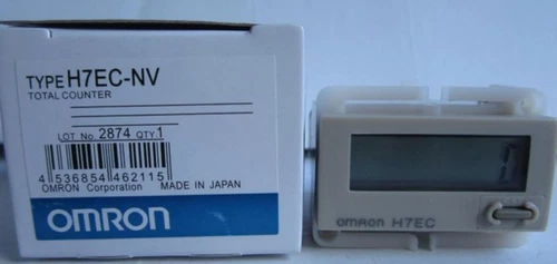 Omron Digital Total Counter H7EC-N H7ECN 8 Digits LCD Display New RH
