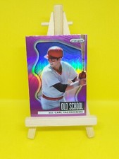 2022 Panini Prizm Old School Purple Prizm Carl Yastrzemski #OS-8 HOF