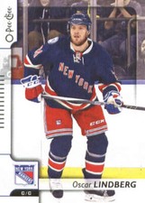 2017-18 O-Pee-Chee #96 Oscar Lindberg New York Rangers
