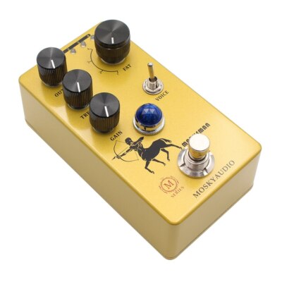 Overdrive High Gain Distortion Electric Guitar Effect Pedal 3 Controls 4 Modes