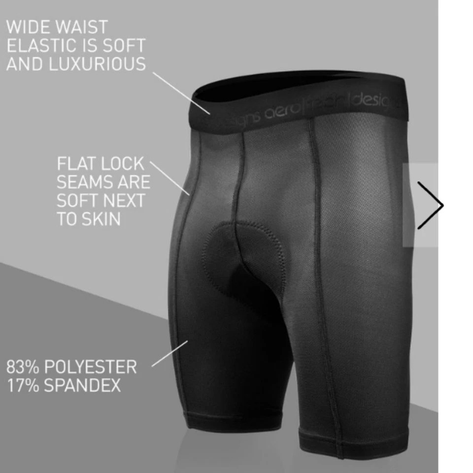 Aero Tech Designs Mens Elite Long Distance Cycling Underwear. - Image 2 of 4